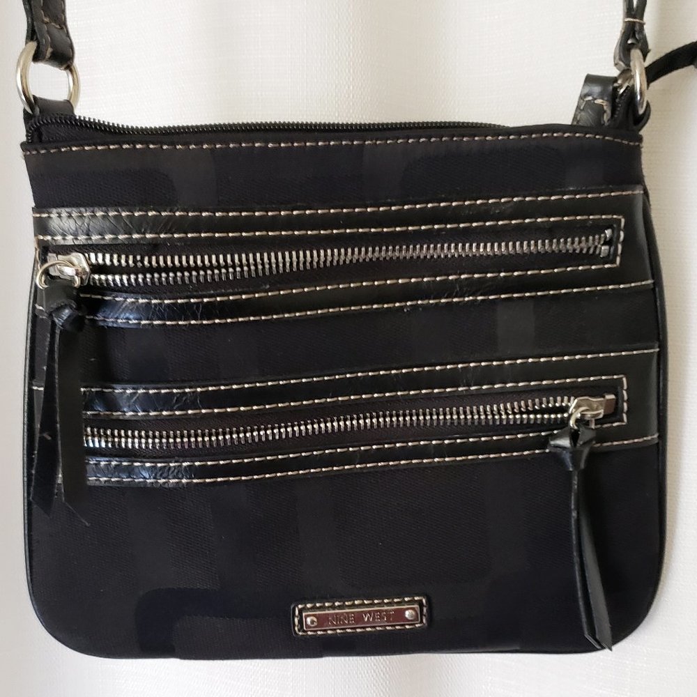 Black Nine West Crossbody Purse